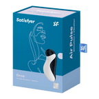 Succionador Satisfyer Orca Air Pulse, vibrador en paquete con diseño compacto y tecnología de estimulación suave.