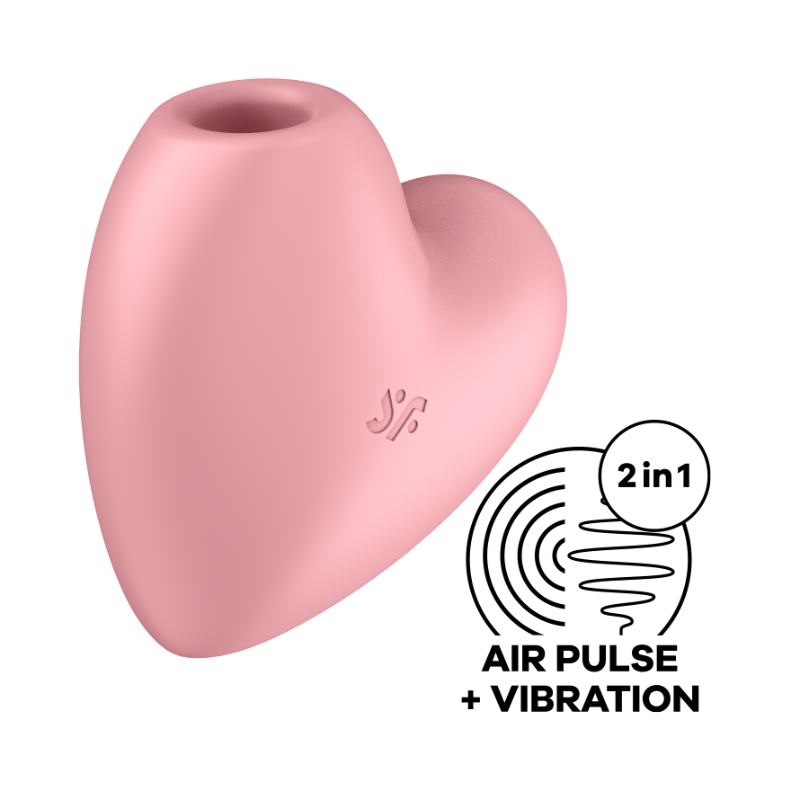 Satisfyer Cutie Heart Rosado