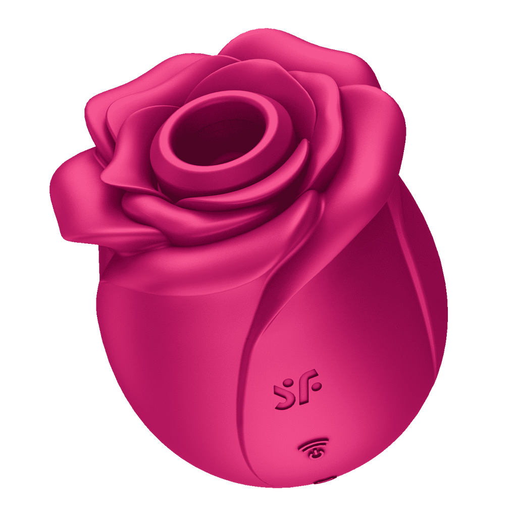 Succionador Satisfyer Classic Blossom con diseño compacto y suave, ideal para estimulación íntima y placer personal.