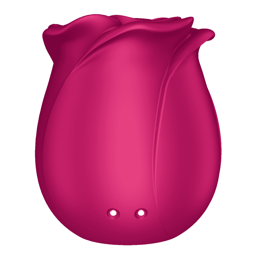 Succionador Satisfyer Classic Blossom con diseño compacto y elegante, muestra sus botones y superficie en imagen clara.
