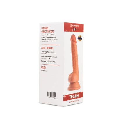Raw Dildo Realista Tegan 17 cm