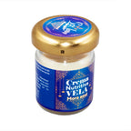 Vela para masajes corporales Frenesí de 30g en color morado, ideal para relajación y cuidado de la piel.