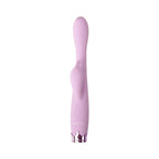 Vibrador Majestic Cleo Morado de la marca CamToyz en fondo blanco 3