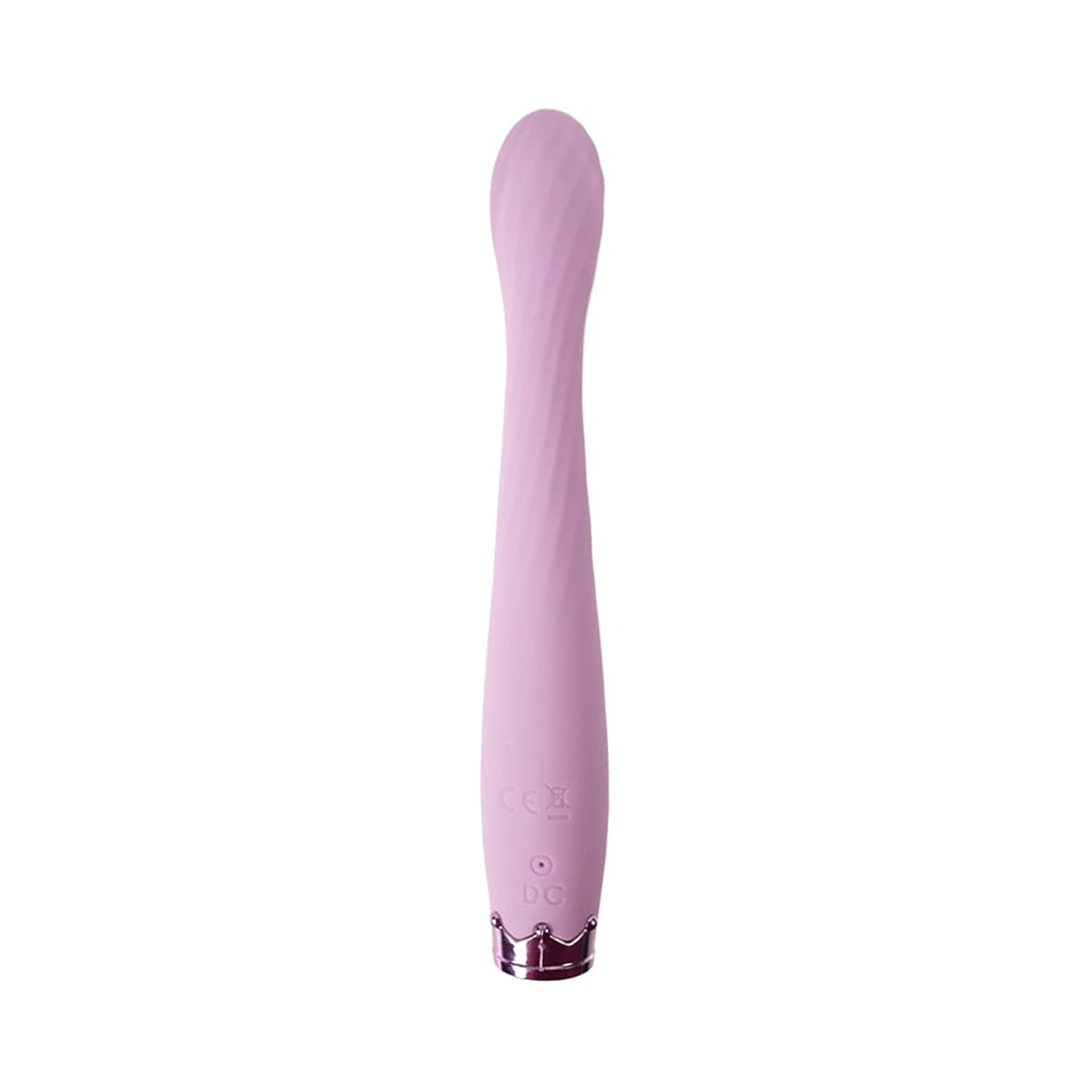 Vibrador Majestic Cleo Morado de la marca CamToyz en fondo blanco 4