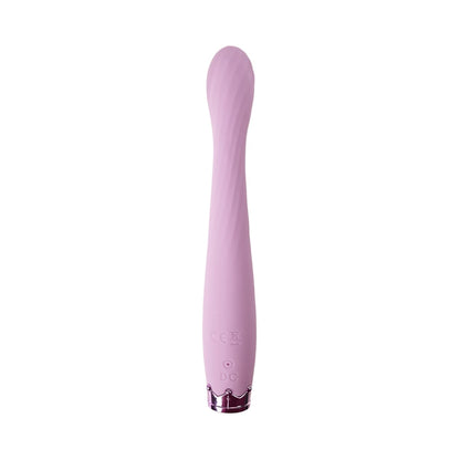 Vibrador Majestic Cleo Morado de la marca CamToyz en fondo blanco 4