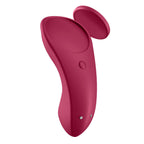 Vibrador para parejas Satisfyer Sexy Secret con app, diseño discreto y elegante, ideal para experiencias íntimas en pareja.