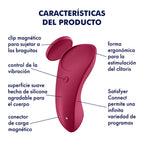 Vibrador para parejas Satisfyer Sexy Secret con app, diseñado para mejorar la intimidad y la experiencia en pareja.