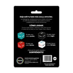 Dados eróticos Wanna para juegos adultos, conjunto de dados con instrucciones para juegos íntimos y divertidos.