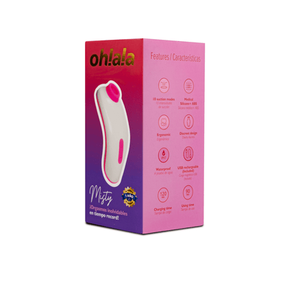 Succionador de Clitoris Misty Fucsia