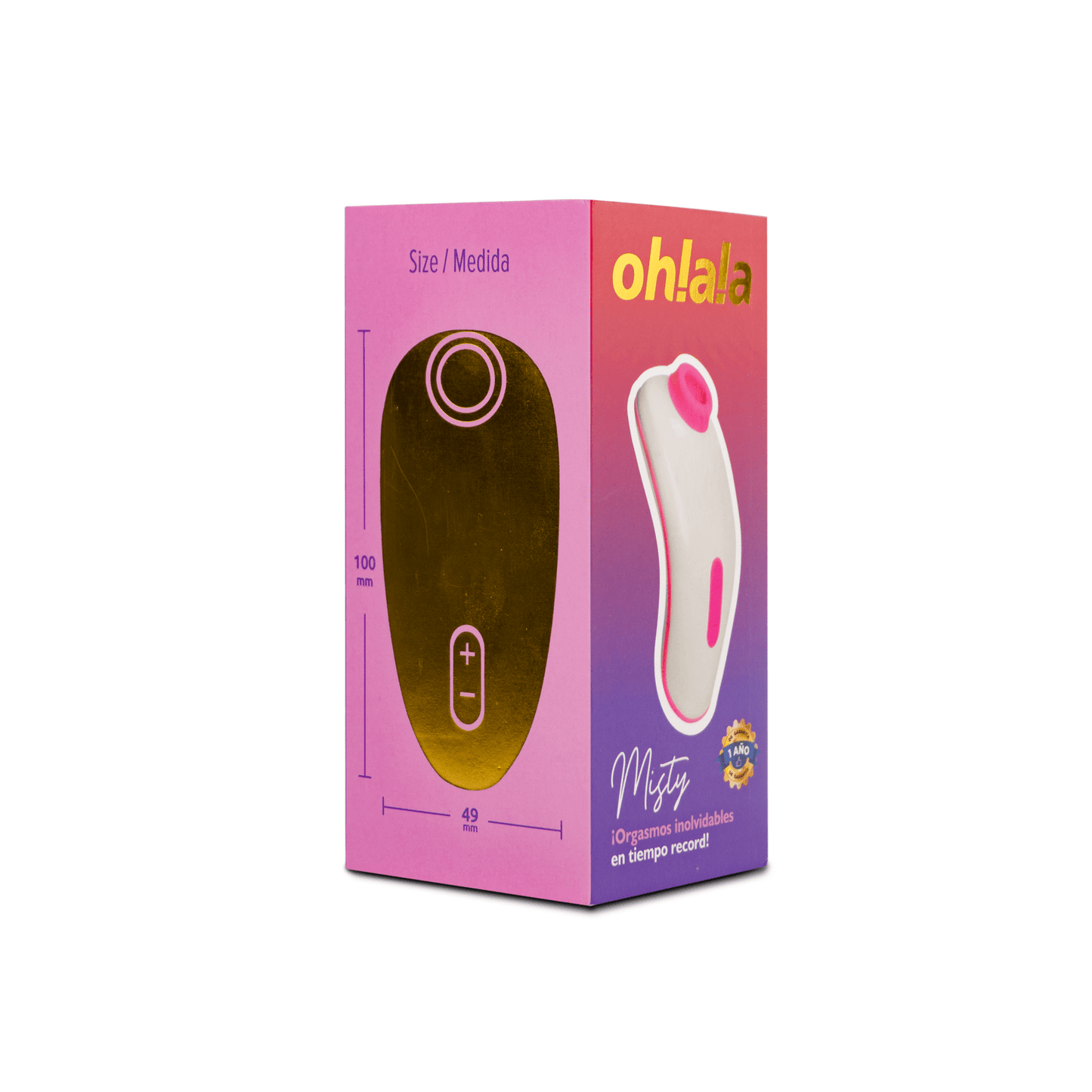 Succionador de Clitoris Misty Fucsia