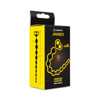 Bolas anales negras Camtoyz Khet, hechas de material suave, con diseño ergonómico para uso íntimo y placer personal.