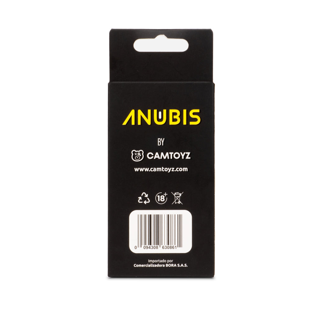 Bolas anales negras Camtoyz Khet, hechas de material suave y flexible, con diseño ergonómico para uso íntimo.