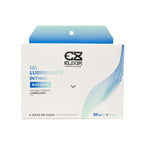 Gel lubricante íntimo natural Distrisex en envases de 5 ml, paquete de 50 unidades, lubricación suave y segura.