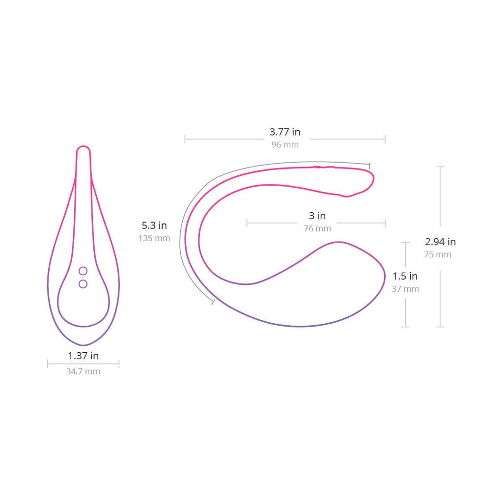 Vibrador Lovense Lush 3 en color fucsia, con diseño ergonómico y control a distancia, para placer íntimo.