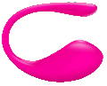 Vibrador Lovense Lush 3 en color fucsia, con diseño compacto y suave, ideal para placer íntimo.