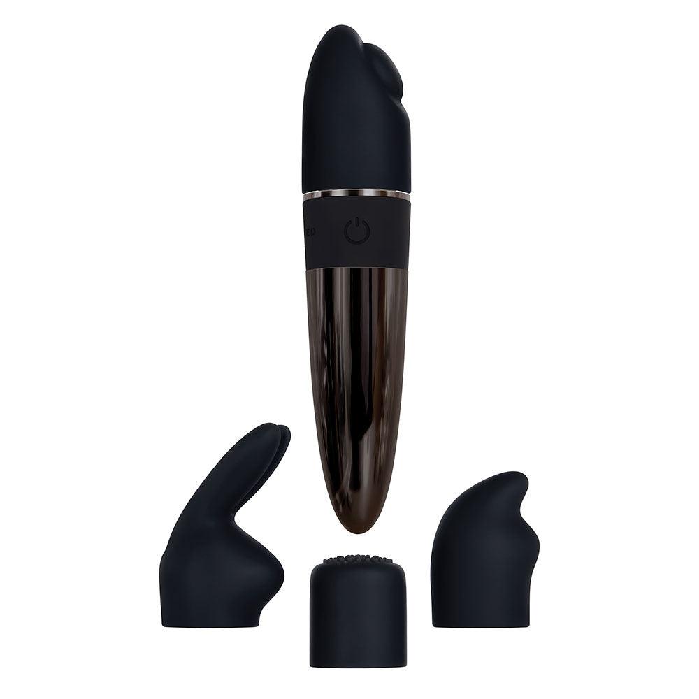 Mini Vibrador Pequeños Tesoros Negro