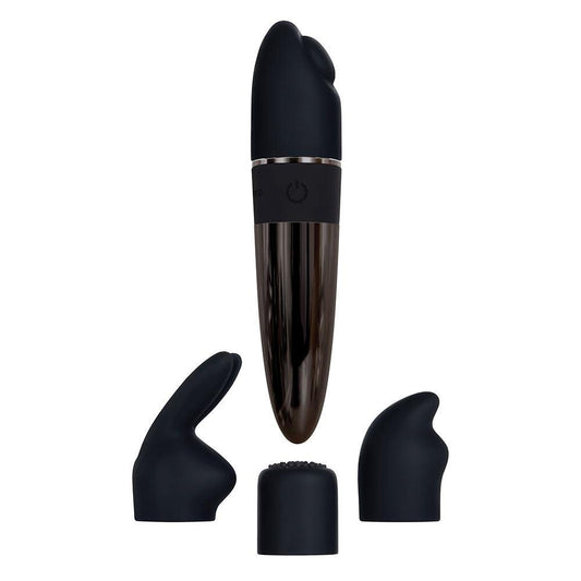 Mini Vibrador Pequeños Tesoros Negro