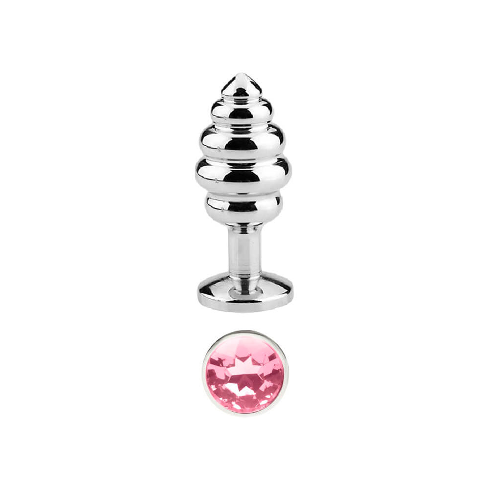 Plug anal Aquiles de la marca juguitodecalzon, de tamaño mediano con superficie lisa y diseño ergonómico para uso íntimo.