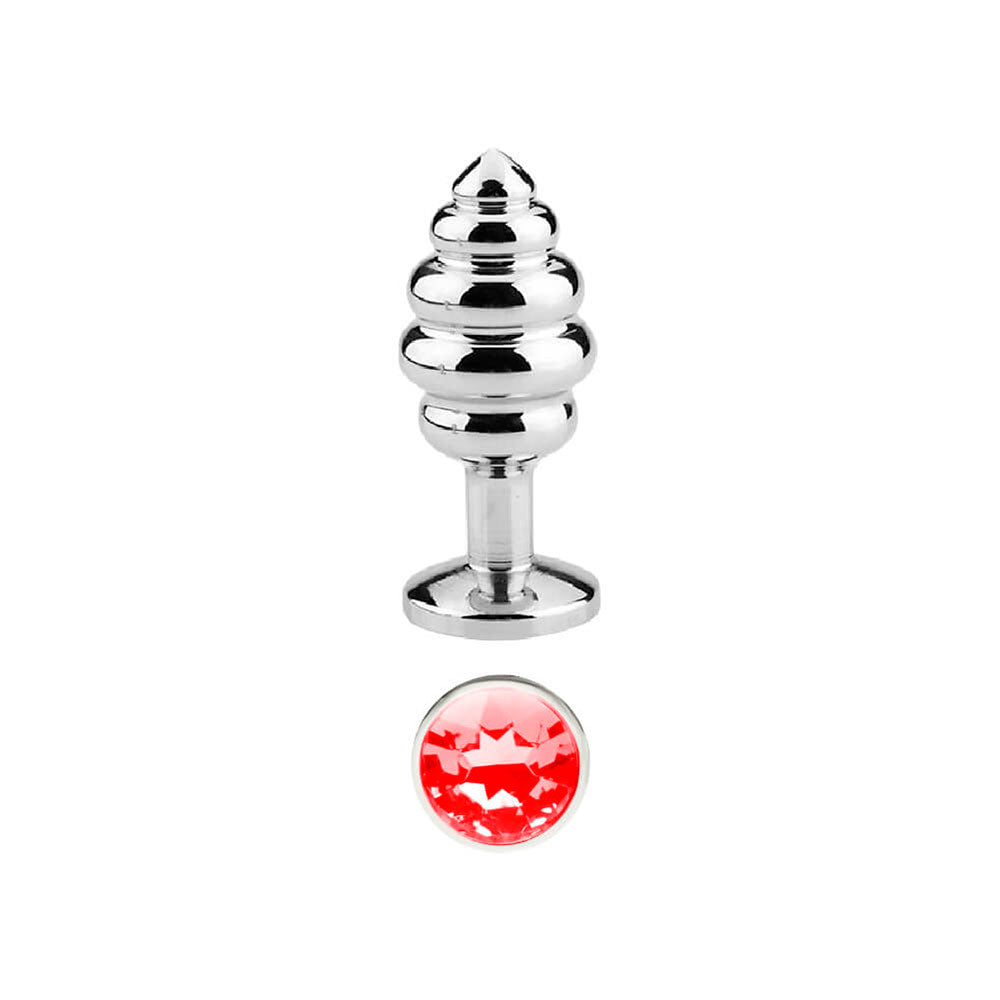 Plug anal Aquiles de la marca juguitodecalzon, de forma cilíndrica y tamaño mediano, diseñado para uso íntimo.