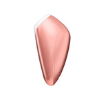 Succionador Satisfyer Love Breeze de color rosa palo, diseñado para placer y estimulación sensorial.