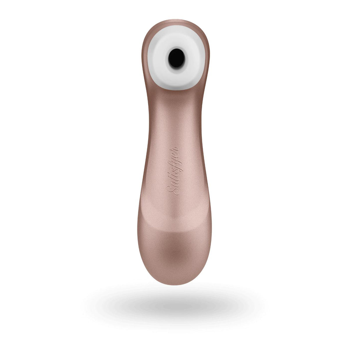 Succionador Satisfyer Pro 2, dispositivo de estimulación para clítoris con diseño ergonómico y tecnología de succión avanzada.