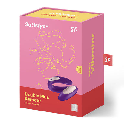 Satisfyer Double Plus Remote Morado