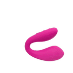 Vibrador Lovense Dolce Fucsia con diseño elegante y compacta, ideal para uso íntimo y placer personal.