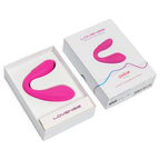 Vibrador Lovense Dolce Fucsia, con diseño ergonómico y superficie suave, ideal para uso íntimo y placer personal.