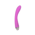 Vibrador Lara Lila de la marca Camtoyz, en color lila, con forma ergonómica y superficie suave para placer personal.