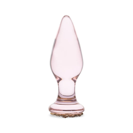 Plug Anal De Vidrio Corona