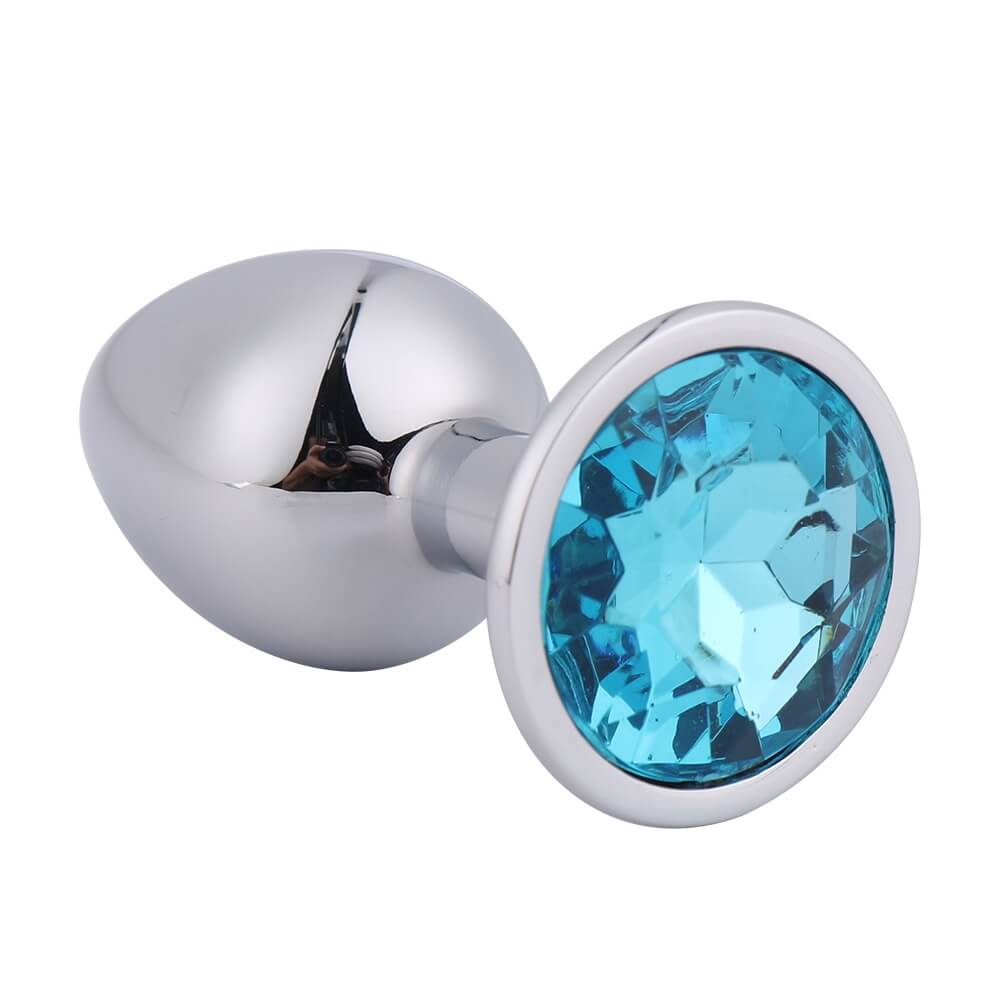 Plug anal Romulo de Distrisex, con diseño ergonómico y textura suave, para uso anal cómodo y seguro.