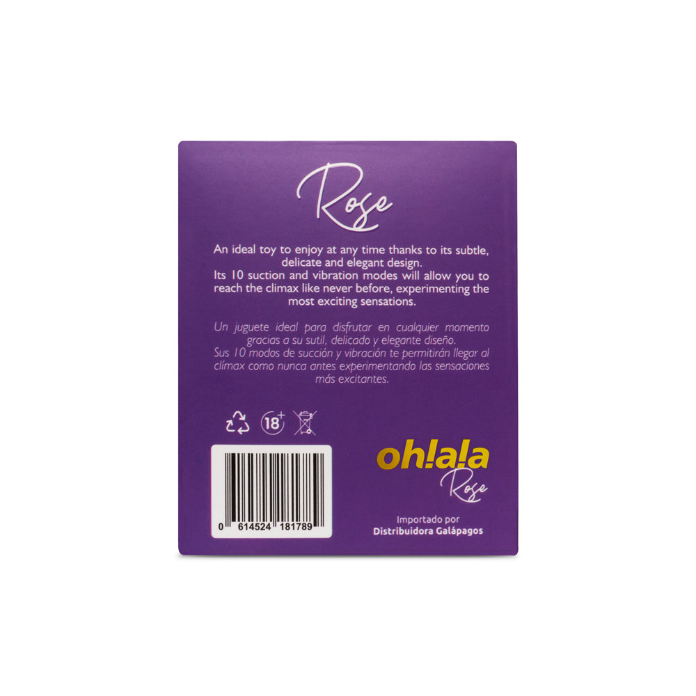 Succionador Rosa Ohlala Camtoyz, dispositivo de masaje y succión para uso personal, con diseño ergonómico y color rosa brillante.